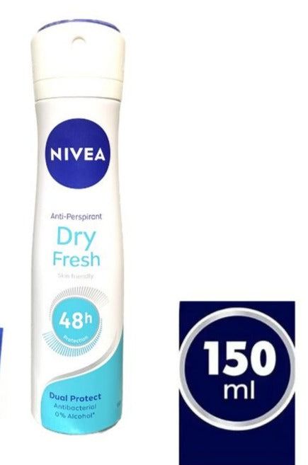 Nivea Deo Spray Dry Fresh Women, 150ml