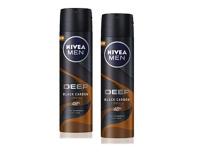 Nivea Deodorant Spray Deep Brown 2X150Ml Prm