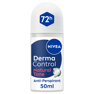 Nivea Derma Control Natural Tone Anti-Perspirant Roll-On, 50ml