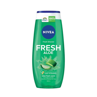 Nivea Fresh Aloe Shower Gel, 250ml