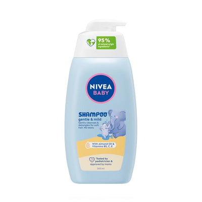 Nivea Gentle & Mild Baby Shampoo, 500ml