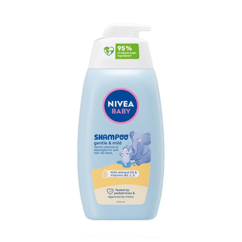 Nivea Gentle & Mild Baby Shampoo, 500ml