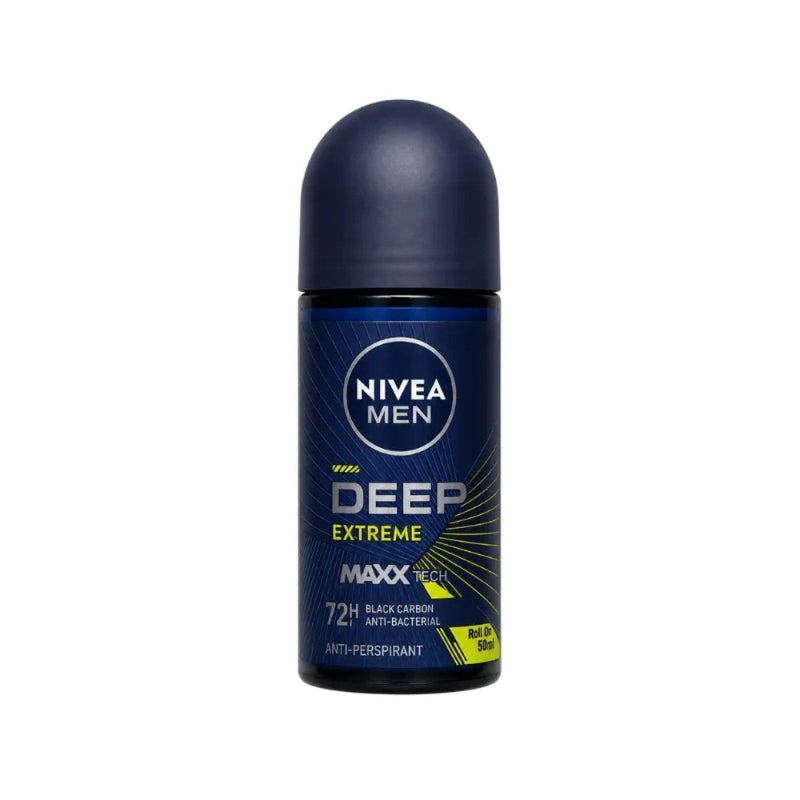 Nivea Men Anti Perspirant Deep Extreme Deodorant Roll-On, 50ml