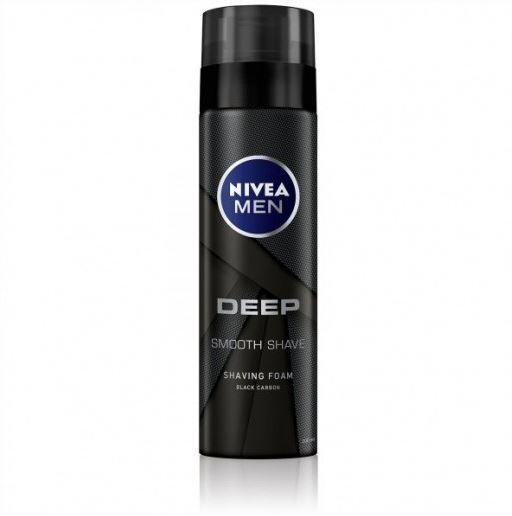 Nivea Men Deep Smooth Shave Shaving Foam, 200ml