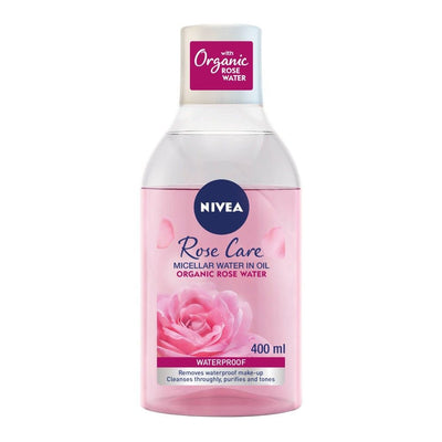Nivea Rose Care Face Micellar Water in Oil Makeup Remover, 400ml