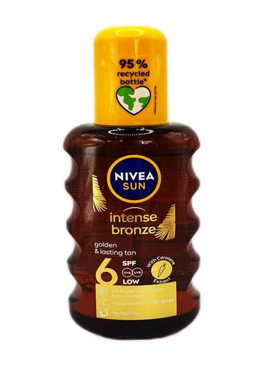 Nivea Sun Carotene Tanning Oil Spray SPF 6, 200ml