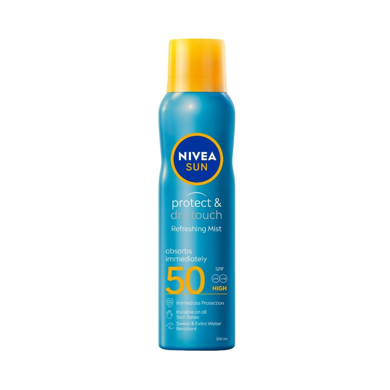 Nivea Sun SPF 50 Protect & Day Touch Refreshing Mist Spray, 200ml
