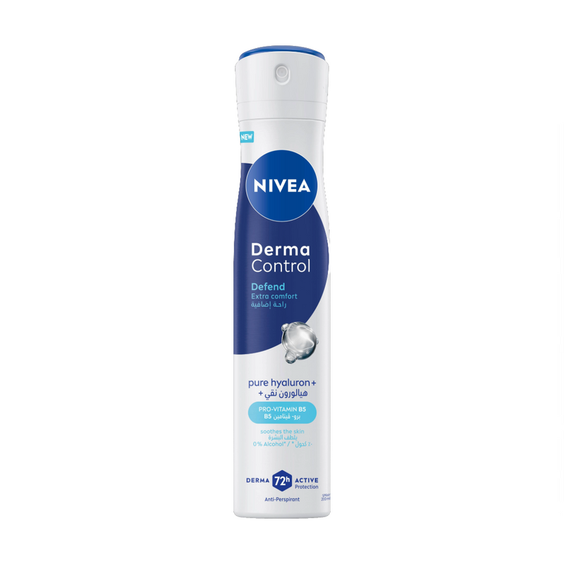 Nivea Women Deo Spray Derma Control, 200ml