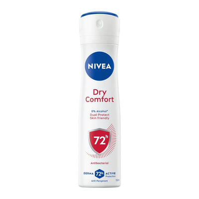 Nivea Women Dry Comfort Anti-Perspirant Spray 48h, 150ml