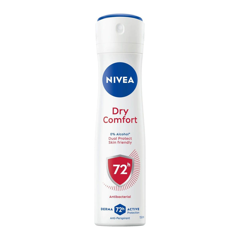 Nivea Women Dry Comfort Anti-Perspirant Spray 48h, 150ml