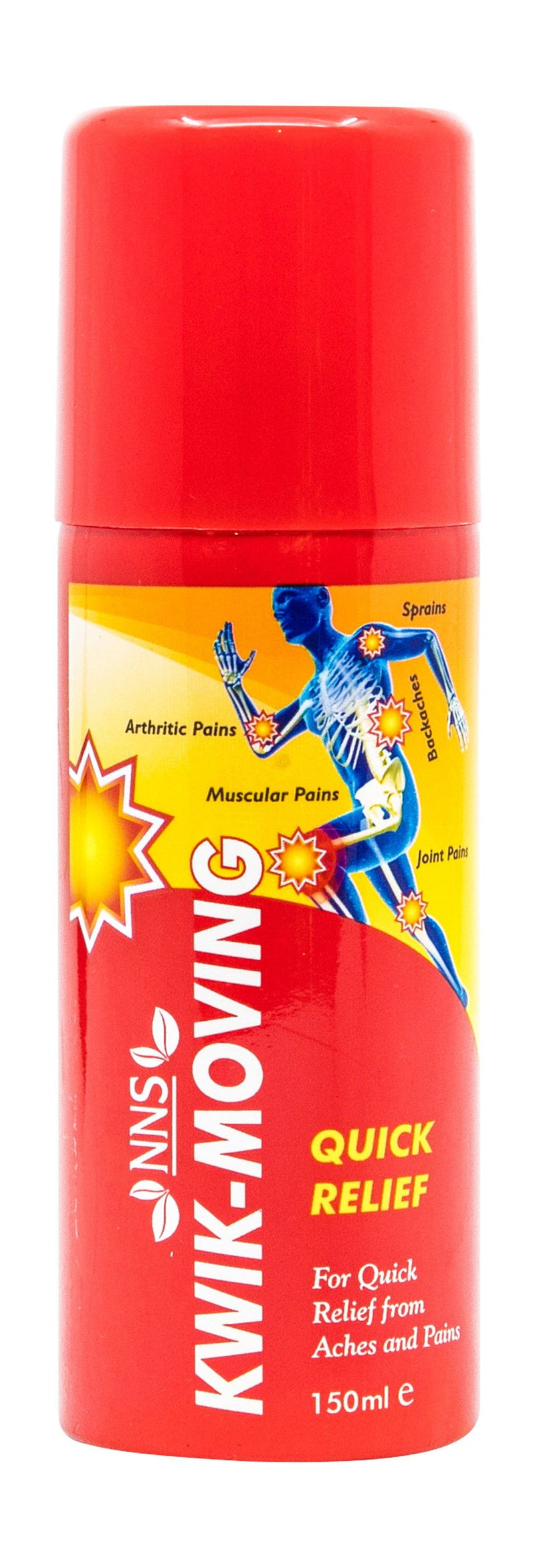 Nns Kwik Moving Pain Relief Spray, 150ml