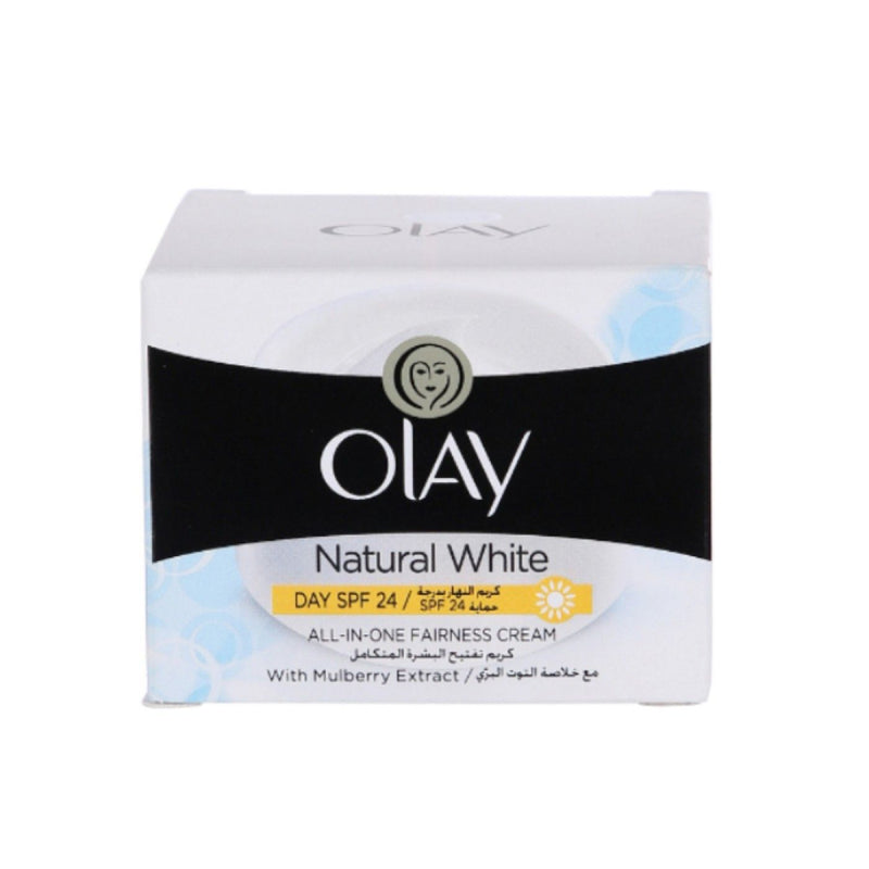 Olay Natural Aura Glowing Radiance Face Day Cream with Mulberry Extract SPF15, 50g