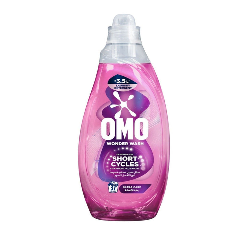 Omo Wonder Wash Ultra Care Liquid Laundry Detergent, 1480ml
