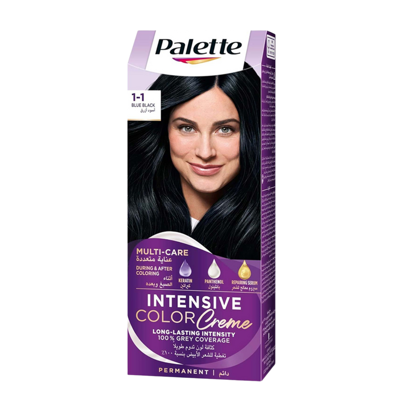 Palette Intensive Colour Creme 1-1 Blue Black, 50ml