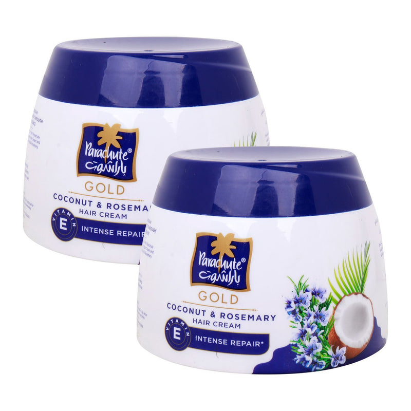 Parachute Gold Coconut & Rosemary Hair Cream, 2x140ml