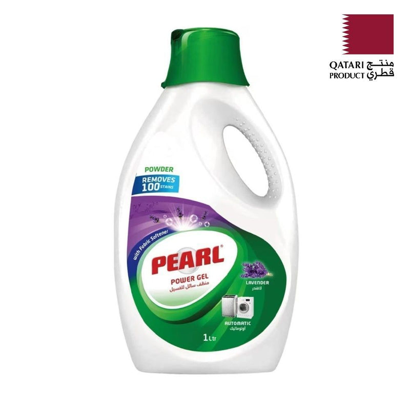 Pearl Lavender Power Gel Laundry Liquid Detergent, 1L