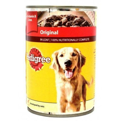 Pedigree Wet Loaf with Beef Dog Food for Adult Dogs, 400g