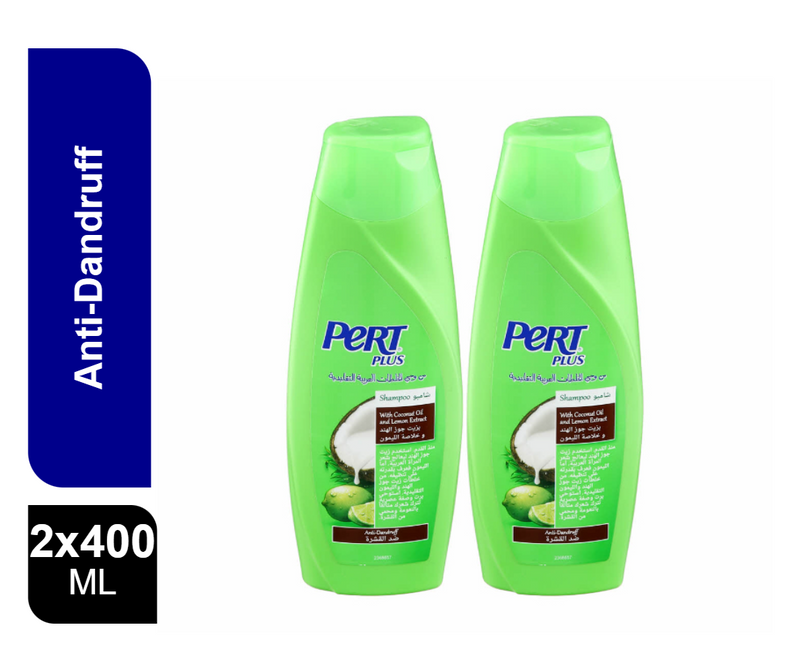 Pert Plus Shampoo Coconut 400 ml x 2 Pcs