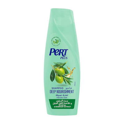 Pert Plus Shampoo with Olive Oil for Dry Hair, 400ml