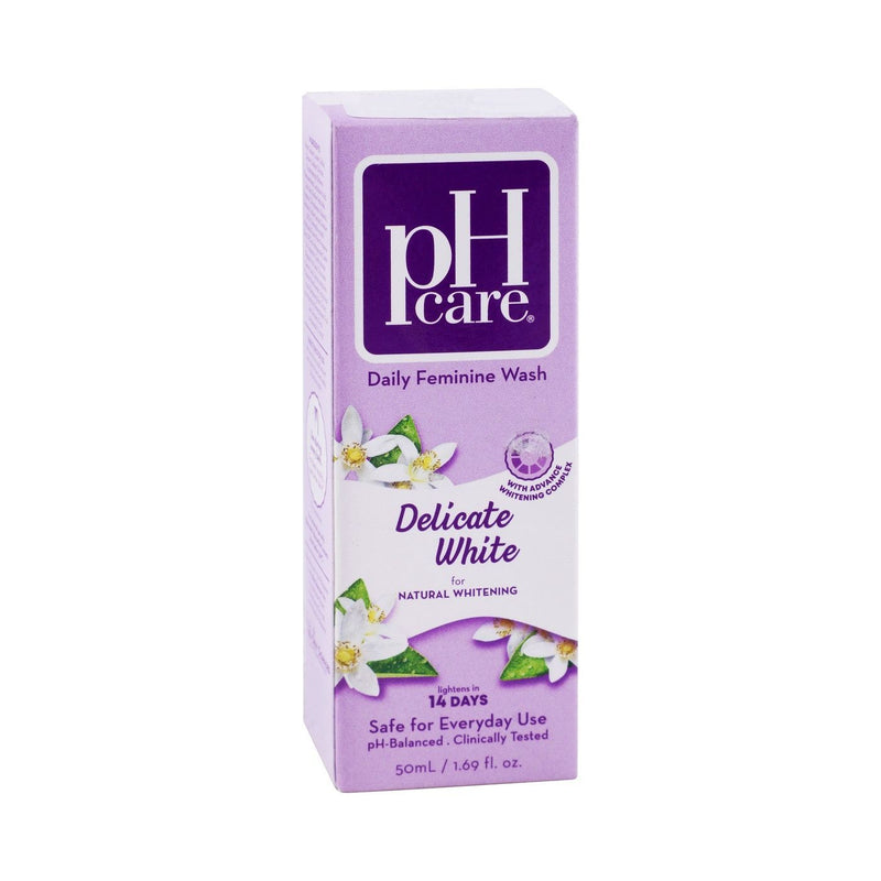 Ph Care Hypoallergenic Delicate White Lightening Daily Feminine Wash, 50ml