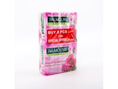 Po Soap Milk & Rose 8X90g