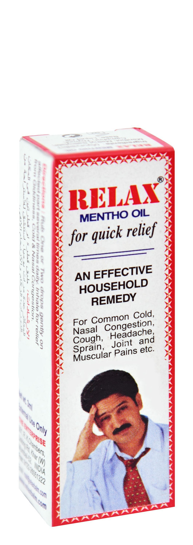 RELAX Menthol Oil, 3ml