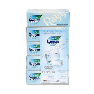 Rayyan Facial Tissue Box 2Ply X 200 S