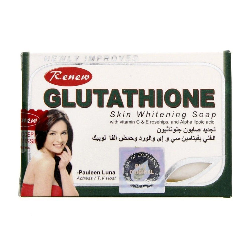 Renew Glutathione Skin Whitening Soap Bar, 135g