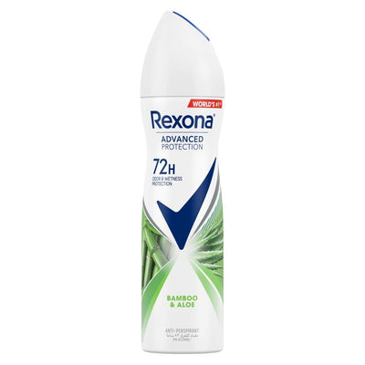 Rexona Advanced Protection Bamboo & Aloe 72H Antiperspirant Deodorant Spray for Women, 150ml