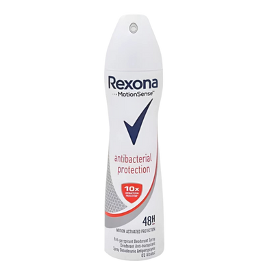 Rexona Women Anti Bactirial Protection Deodorant Spray, 200ml