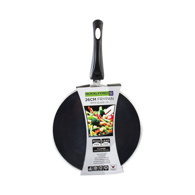 Royalford Fry Pan With Lid 26 cm