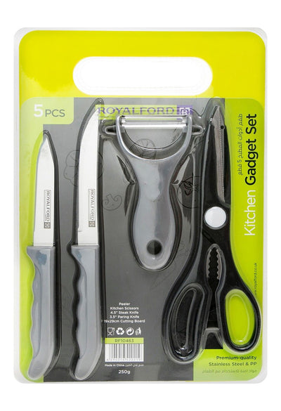 Royalford Kitchen Set 5Pc (K+S+P+B)10463