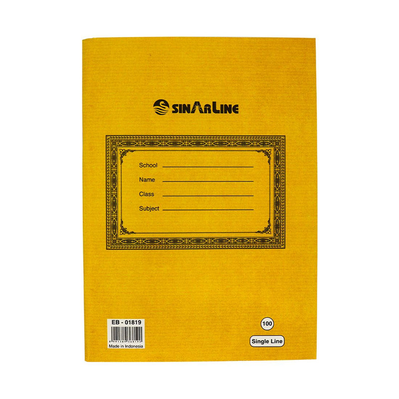 SINARLINE BOOK SINGLE LINE 01170