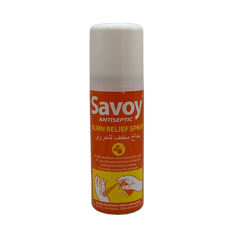 Savoy Antiseptic Burn Relief Spray, 50ml