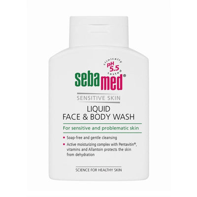 Sebamed Liquid Face & Body Wash, 200ml