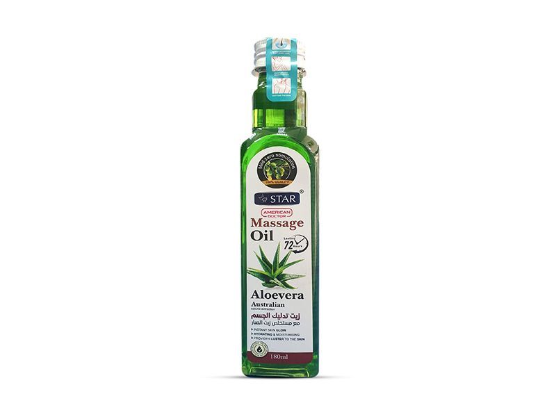Star Aloevera Massage Oil, 180ml