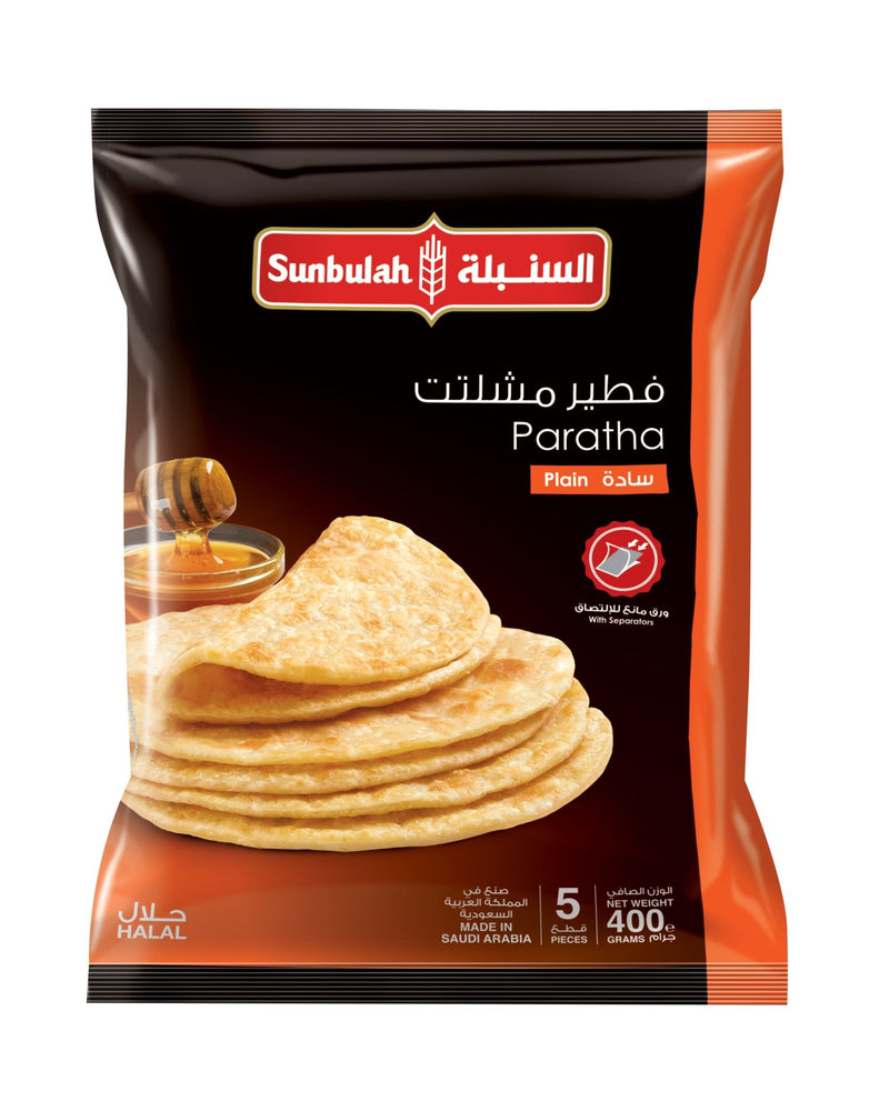 Sunbulah Frozen Plain Paratha (5 Pieces), 400g