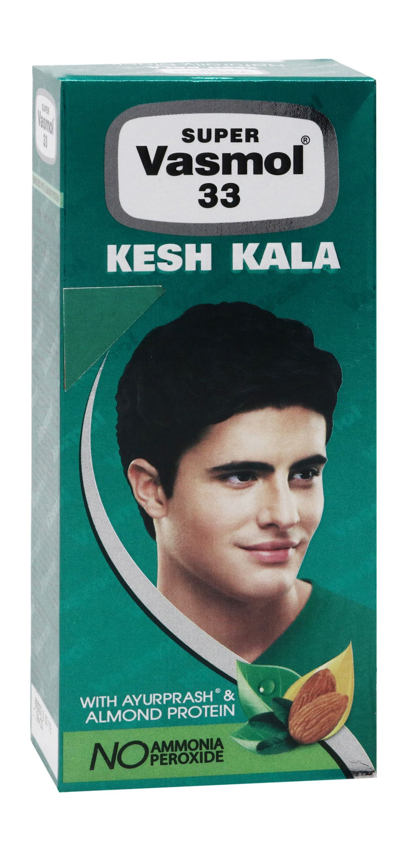 Super Vasmol 33 Naturally Black Kesh Kala Hair Colour Dye No Ammonia Genuine