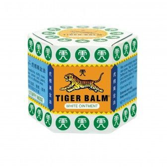 Tiger Balm White Ointment for Headaches, Stuffy Nose, Flatulence & Insect Bites, 30g