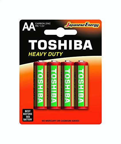 Toshiba Heavy Duty AA Battery 1.5V