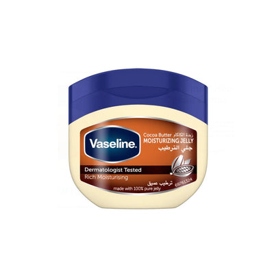 Vaseline 100% Pure Healing Cocoa Butter Petroleum Jelly, 100ml