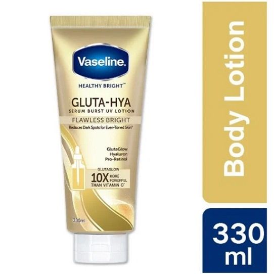 Vaseline Gluta-Hya Flawless Glow Serum Burst Body Lotion, 330ml