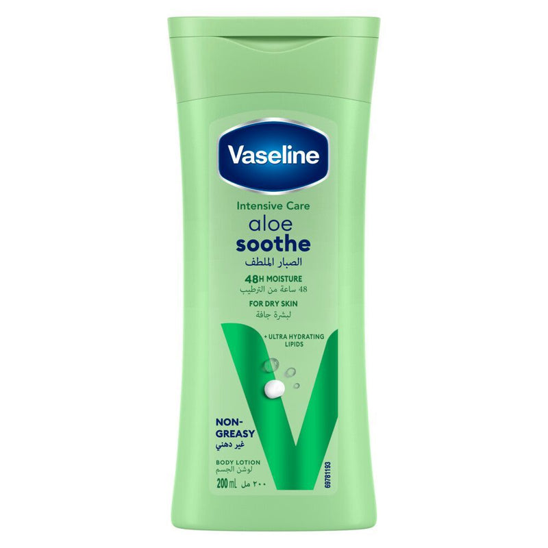 Vaseline Intensive Care Aloe Soothe Body Lotion, 200ml