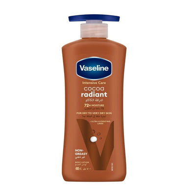 Vaseline Intensive Care Cocoa Radiant Body Lotion, 400ml
