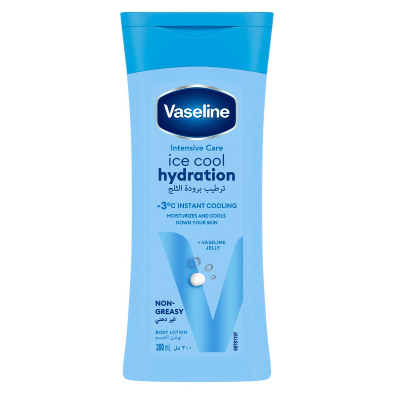Vaseline Intensive Care Ice Cool Hydration Body Lotion, 200ml