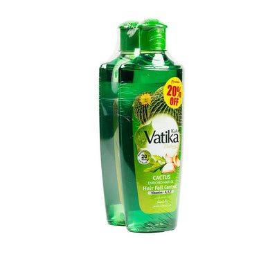 Vatika Cactus Hair Oil, 2x300ml