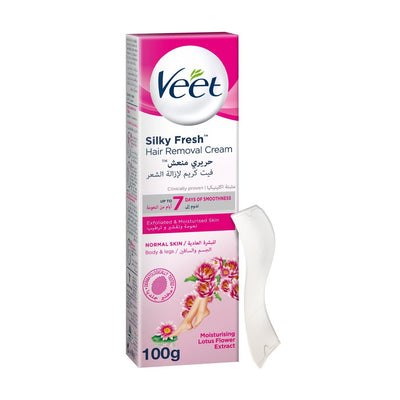 Veet Hair Removal Cream for Normal Skin Legs & Body, 100g