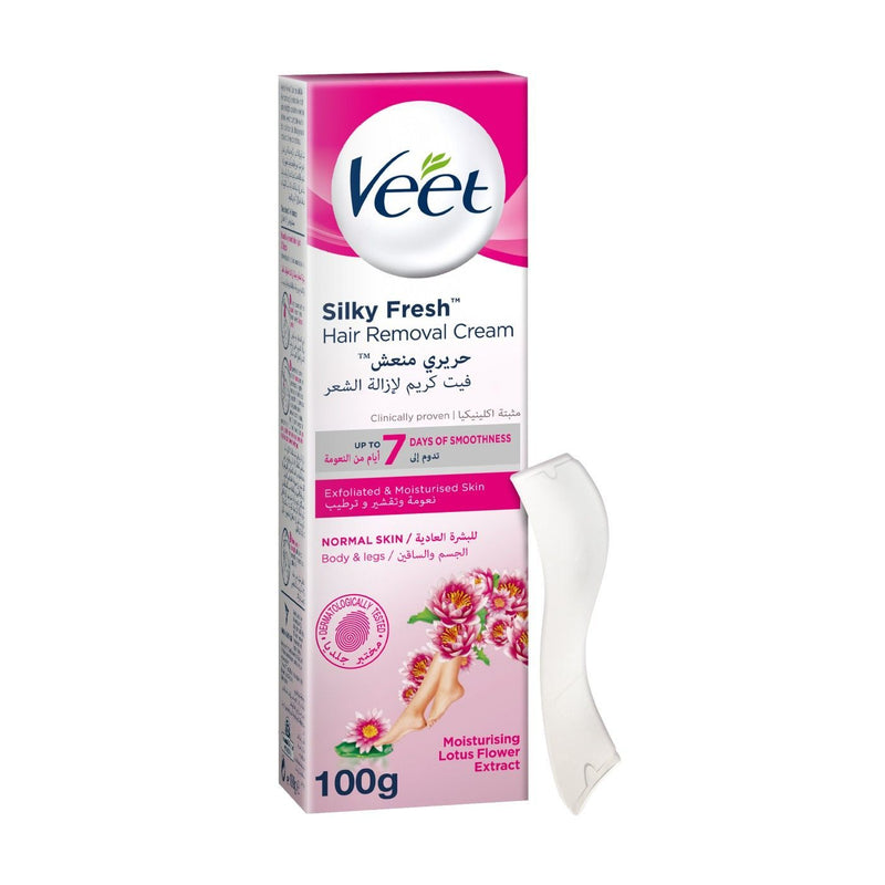 Veet Hair Removal Cream for Normal Skin Legs & Body, 100g