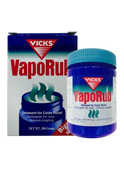 Vicks VapoRub, 2-in-1 Relief from Cough & Nasal Congestion, 100g