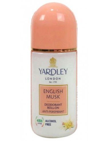 Yardley English Musk Roll On Deodorant, 50ml
